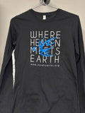 Where Heaven Meets Earth Women's Long-Sleeved T-Shirt