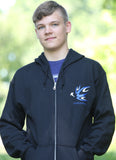 Burning Ones UNISEX Zip-Up Hooded Sweatshirt